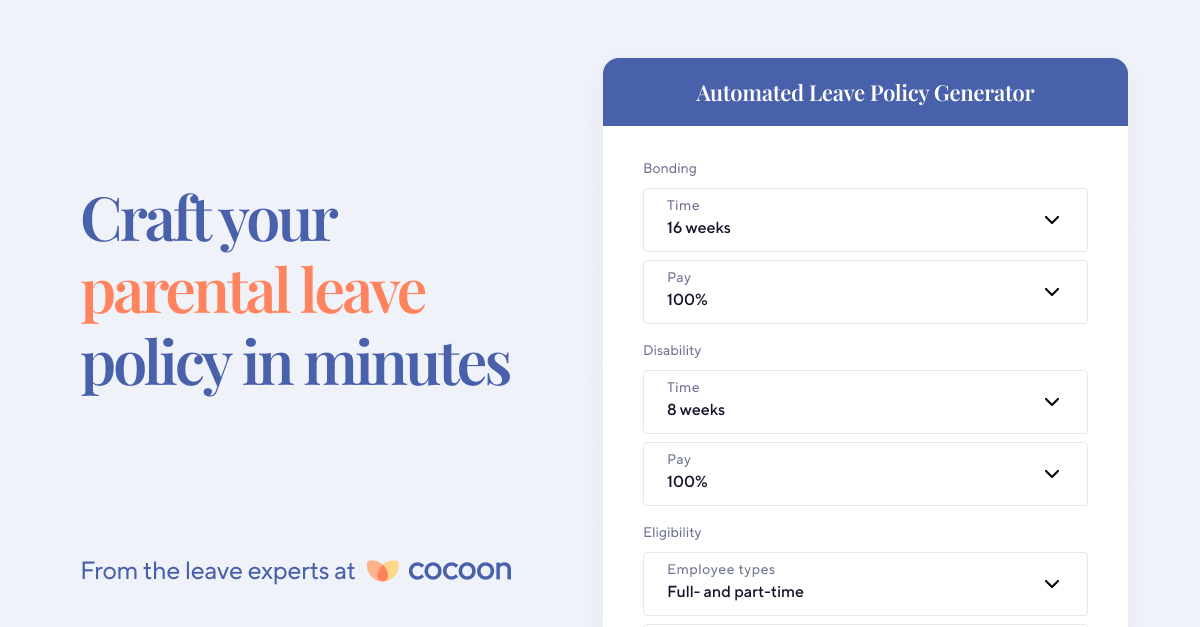 Parental Leave Policy Generator Cocoon